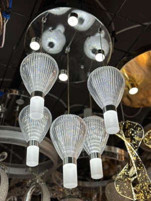 Yeni Model 5 Sarkıt Kapadokya Lüx LED Avize 3 Işık Seçeneği