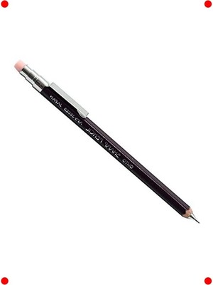 MarkEntegra Klipsli Ahşap Mini Versatil Kalem - 0.5 mm Bordo