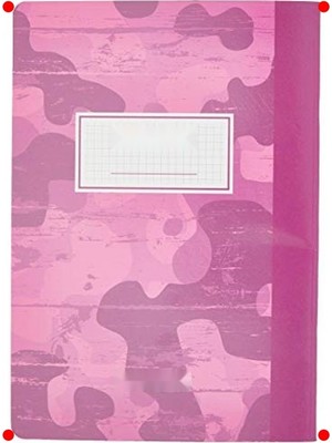 MarkEntegra A4 Kareli Okul Defteri - 80 Yaprak, Pembe