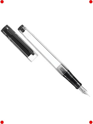 MarkEntegra Mat Siyah Dolma Kalem, Orta Uç