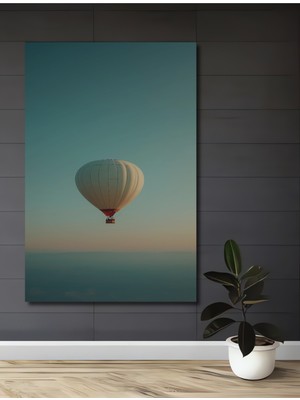 Teona Ahşap Sıcak Hava Balonu Sanat Ev,antre,salon,ofis,mutfak,yatak Odası Tablosu Dekoratif Ahşap