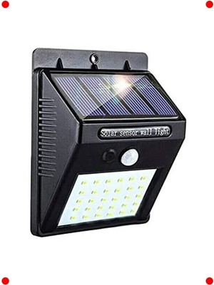 MarkEntegra Güneş Enerjili 20 Ledli Dış Mekan Bahçe Lambası