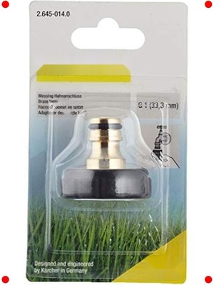 MarkEntegra Dayanıklı Pirinç Musluk Bağlantı Aparatı 1''