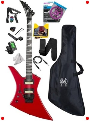 MarkEntegra Kelly Kasa Floyd Rose Elektro Gitar (Kırmızı)