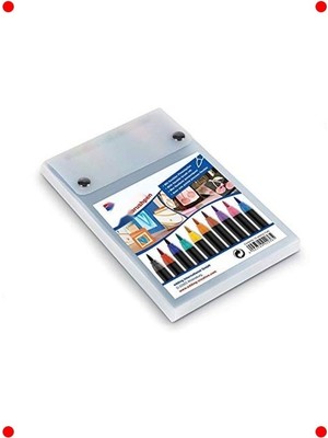 MarkEntegra 10'lu Esnek Fırça Uçlu Renkli Keçeli Kalem Seti