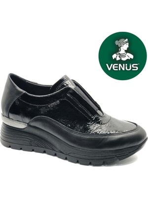 Venüs Wiyov Hakiki Deri Ortopedik Oxford Kadın Aır-Flow Taban Klasik Ayakkabı