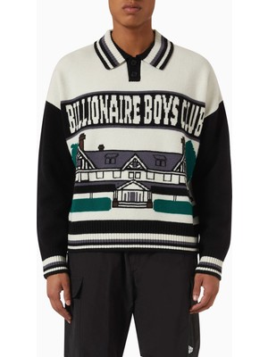 Country Club Yün Örgü Kazak, Çok Renkli