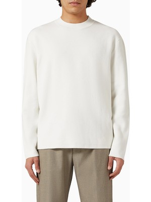 Pamuk Karışımlı Rahat Kesim Kazak, Minimalist Tasarım, Yüksek Kalite