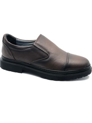 Kocamanlar 03 Hakiki Deri Ortopedik Erkek Casual Ayakkabı