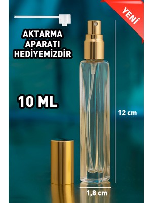 Tembay Doldurulabilir Mini Parfüm Şişesi Cep Parfüm Şişesi Taşınabilir Cam Parfüm Şişesi 10ML ,Stok Kodu: CM-20