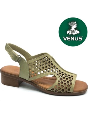 Venüs Nimbatik Hakiki Deri Comfort Ortopedik Kadın Sandalet