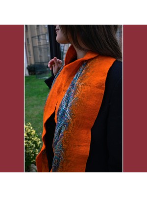 Doğal Frekans Atkıları | %100 Ipek–keçe Serisi