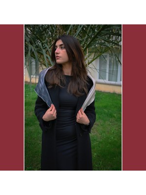 Gümüş Denge Pamuk Saten Fular