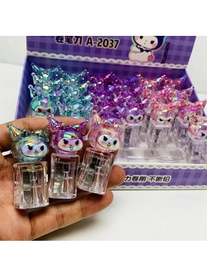 Meyra Accessories Sanrio Kromi Figürlü Kalemtıraş Sevimli Figürlü Renkli Kromi Hediyelik Açacak Kalemtıraş 1ADET