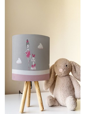 Talia Home Mickey Mouse Çocuk Odası Abajur Masa Lambası TLAB-113