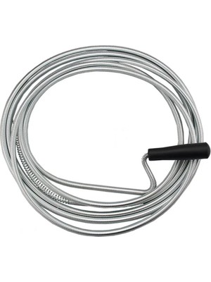 Shopwave Gider Açma Teli 3 M - Lavabo Küvet ve Duş Tıkanıklığı Için Profesyonel Spiral