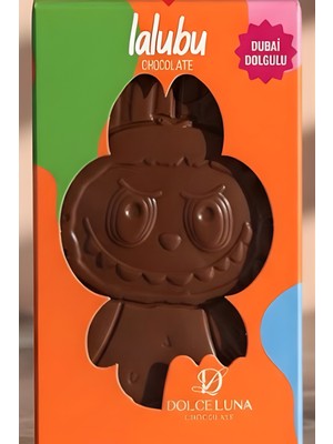 Figiza Dolceluna Labubu Figürlü Lalubu Dubai Dolgulu Premium Çikolata 100 G – Yoğun Tat Yumuşak Doku