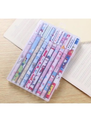 Meyra Accessories 10’lu Renkli Hello Kitty Jel Kalem Seti