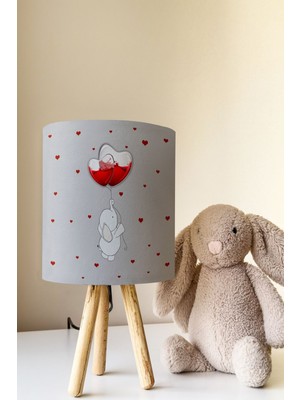 Talia Home Filli Kalp Çocuk Odası Abajur Masa Lambası TLAB-164
