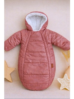 DeKuBaby Içi Welsoft Kürklü Yeni Doğan Bebek Kundak - Tulum Mont