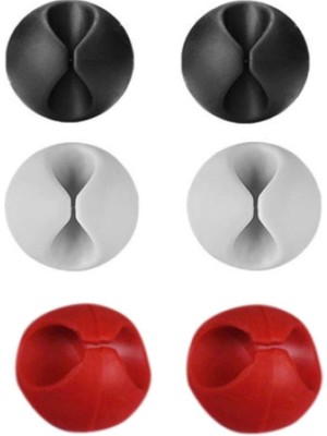 Shopwave Yapışkanlı Kablo Sabitleyici Düzenleyici 6'lı Paket MZ2023-38