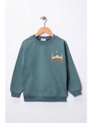 Dekim Moda Sweatshirt Çocuk "ramazan Cihad'dır" Baskılı Pamuklu