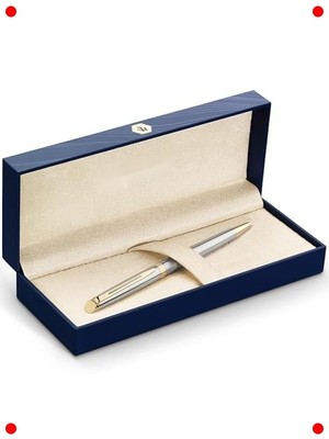 MarkEntegra Altın Detaylı Paslanmaz Çelik Tükenmez Kalem