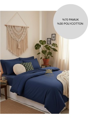 Ayçiçek Home Tek Kişilik Nevresim Takımı Lastikli Çarşaf 160/215 Yorgan Ölçüsü