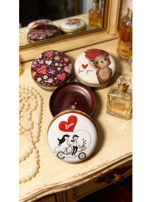 Shiny House Kalpten Mini Mum Seti 3’lü | Vanilya Kokulu