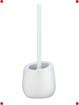 MarkEntegra Silikon Kıllı Serak Tuvalet Fırçası - Beyaz