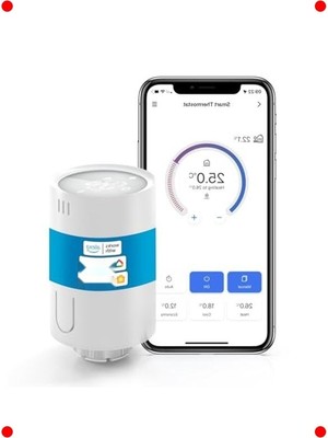 MarkEntegra Akıllı Radyatör Termostat Vanası - Uzaktan Kontrol