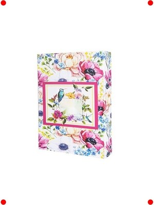 MarkEntegra Çiçek Desenli Lüks Fotoğraf Albümü (200 Adet 10X15 Cm)