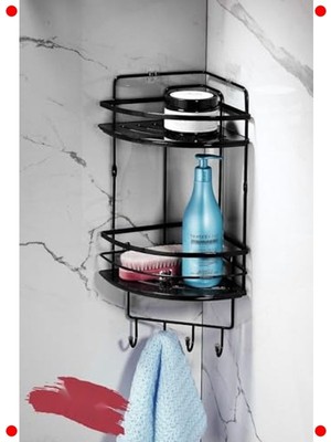 MarkEntegra Yapışkanlı Paslanmaz Ayarlanabilir Banyo Rafı