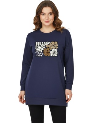 Caftan Kadın Sıfıryaka Önü Nakışlı Tunik BGL-ST05085