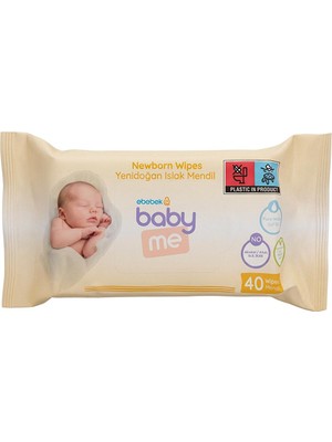 Baby Me Yenidogan Islak Mendil 40 Adet