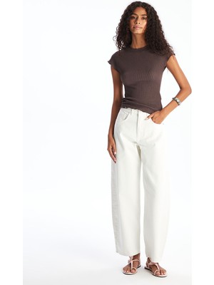 Lc Waikiki Yeni Sezon Baggy Fit Kadın Jean Pantolon