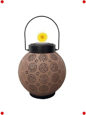 MarkEntegra Güneş Enerjili Askılı Dekoratif Bahçe Feneri