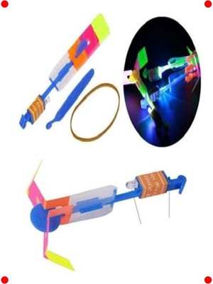 MarkEntegra LED Işıklı Eğlenceli Oyuncak Lastikli Sapan