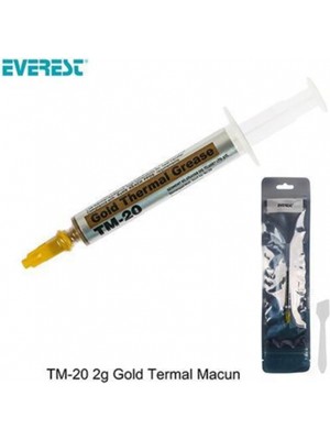 Everest Tm-20, Gold Termal Macun (2 Gr)