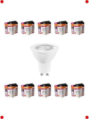 MarkEntegra GU10 Ampul 4.5W 6500K Beyaz Işık, 10' Paket