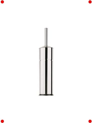 MarkEntegra Duvardan Parlak Paslanmaz Çelik Tuvalet Fırçalığı