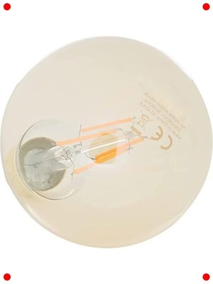 MarkEntegra Sıcak Sarı Işık E27 G95 Lamba 7W Gold