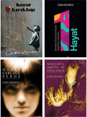 Okuyanus Yayınları Cem Mumcu Seti - Ölmeden Önce Mümkünse Yaşamanız Gereken 1 Hayat-Muallakta Arafta ve Düşlerde-Hayat Gerçeğe Perde-Hayat Kırıklığı