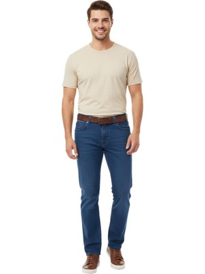 Locus Jeans Erkek Büyük Beden Regular Kalıp Jeans Pantolon 320 BGL-ST05159