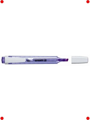 MarkEntegra Ince Tasarım Fosforlu Kalem - Eflatun Renk