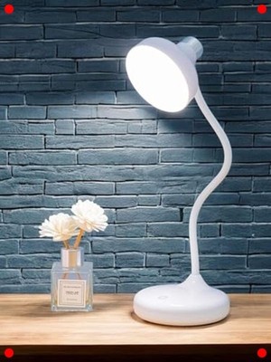 MarkEntegra Esnek Boyunlu USB Şarjlı Modern Masa Lambası 36CM