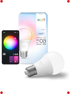 MarkEntegra E27 Akıllı Rgb Ampul 8W - Renkli Işık (806 Lümen)