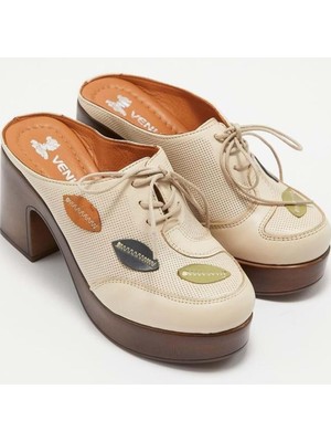 Venüs Otis Hakiki Deri Kadın Terlik