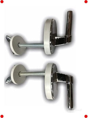 MarkEntegra Metal Alttan Sıkmalı Klozet Kapak Vidası Seti