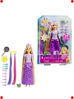 MarkEntegra Prenses Renk Değiştiren Sihirli Saçlı Oyuncak Bebek